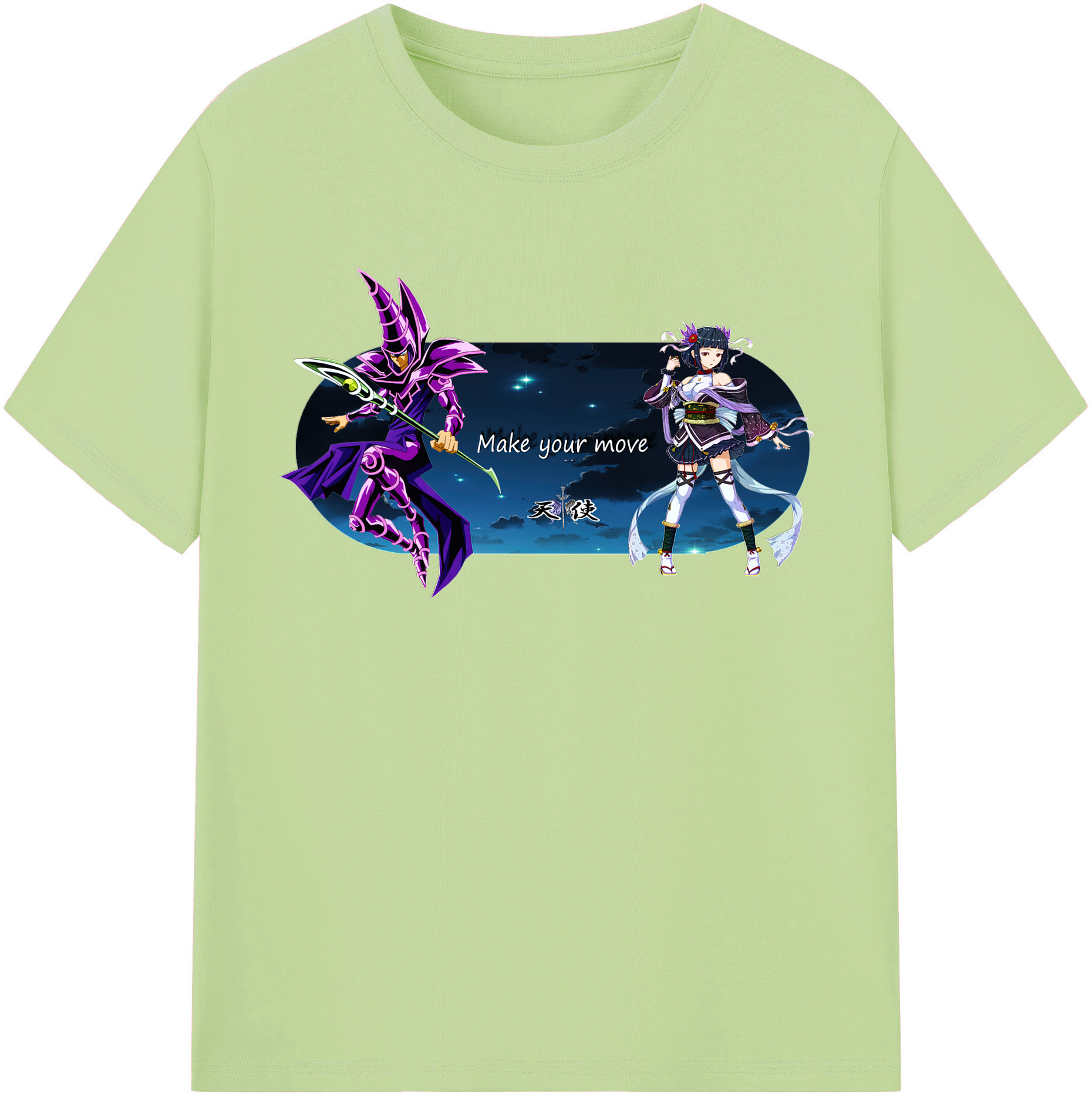 （画像用） 遊☆戯☆王 Yu-Gi-Oh! 綿100％半袖Tシャツ（フロントプリント）